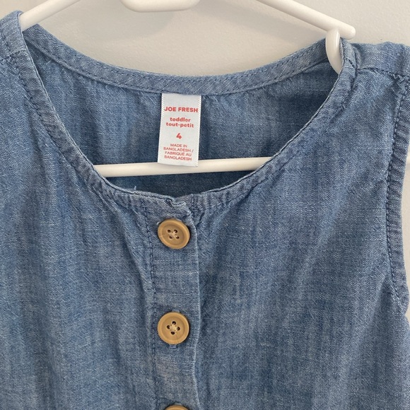 Joe Fresh Kids Denim Dress - Picture 2 of 2
